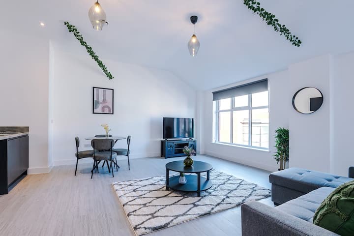 Bright & Contemporary 1br | Great Location - Warrington, United Kingdom