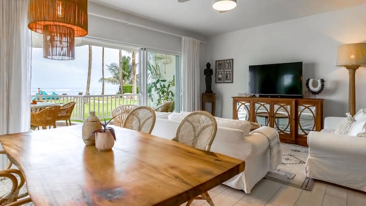 Ground Floor Oceanfront On Kite Beach 109 - Cabarete
