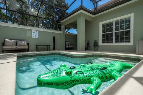 Themed 5Bd Paradise Palms near Disney w/ Pool 8951