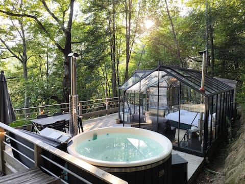 The Orangerie & private hot tub
