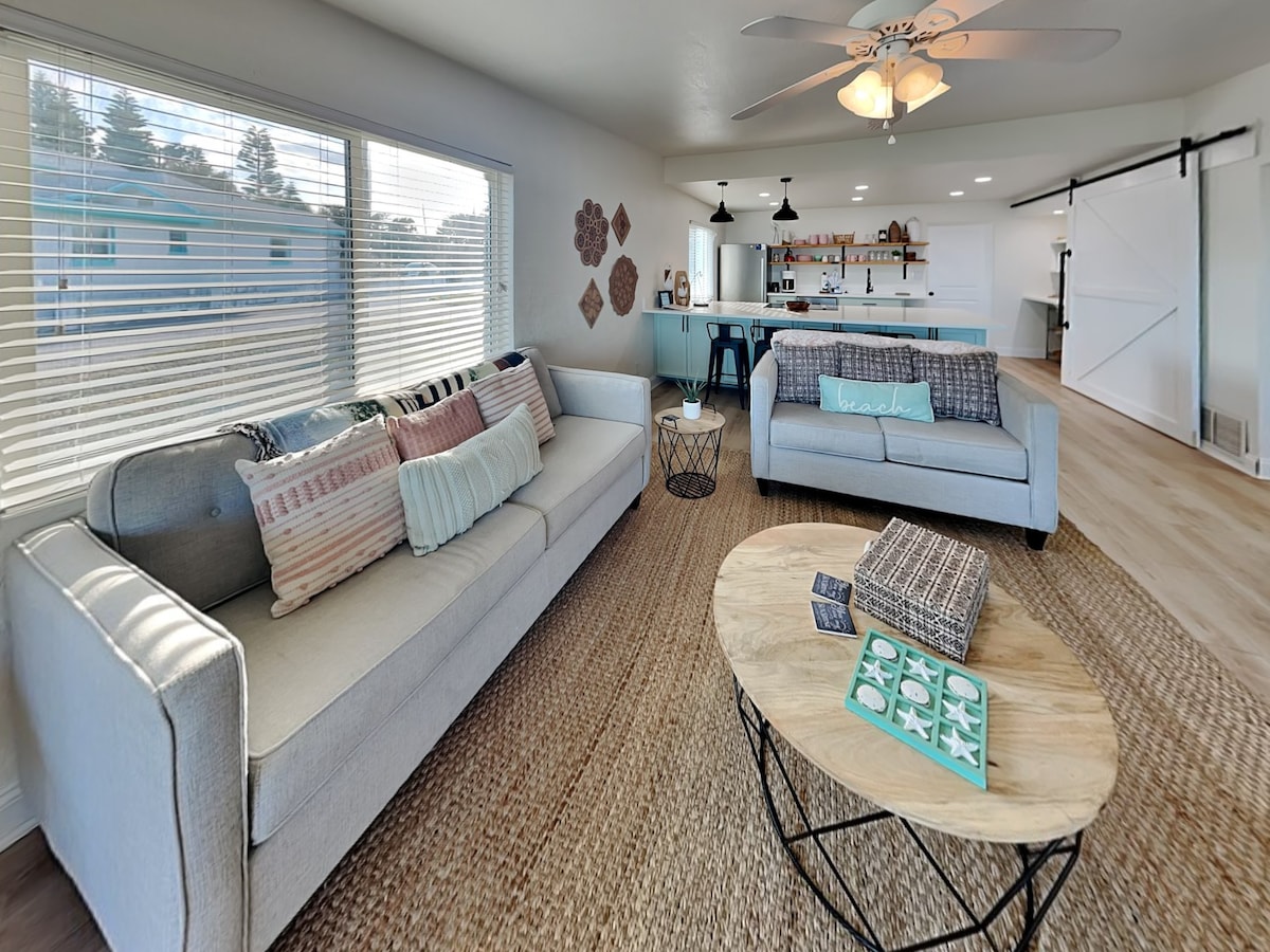 Newly Updated + Steps to the Beach!