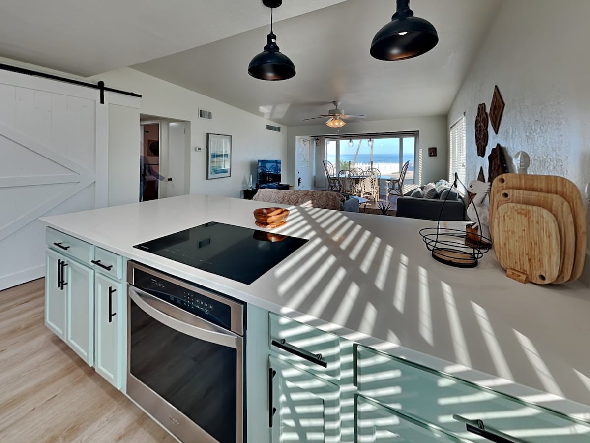 Newly Updated + Steps to the Beach!