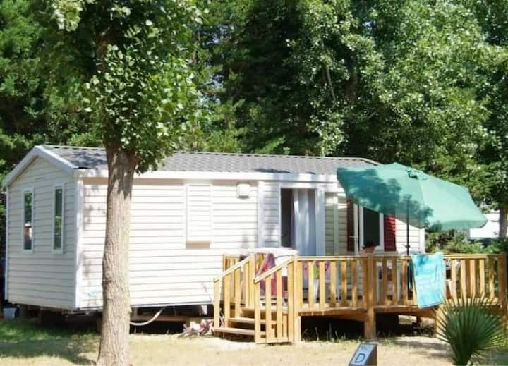 Zecamping Mobil Home 28m² 500m Plage - Vias