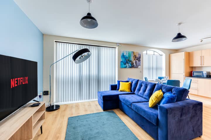 City Centre Flat • Freeparking • Skytv • Fastwifi - イギリス ダービー