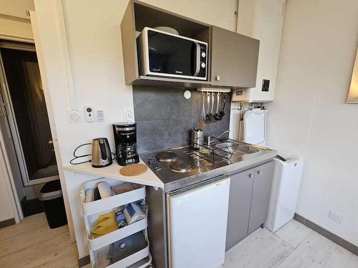 Studio Moderne Au Calme, Piscine Dans La Résidence - Saint-Mandrier-sur-Mer