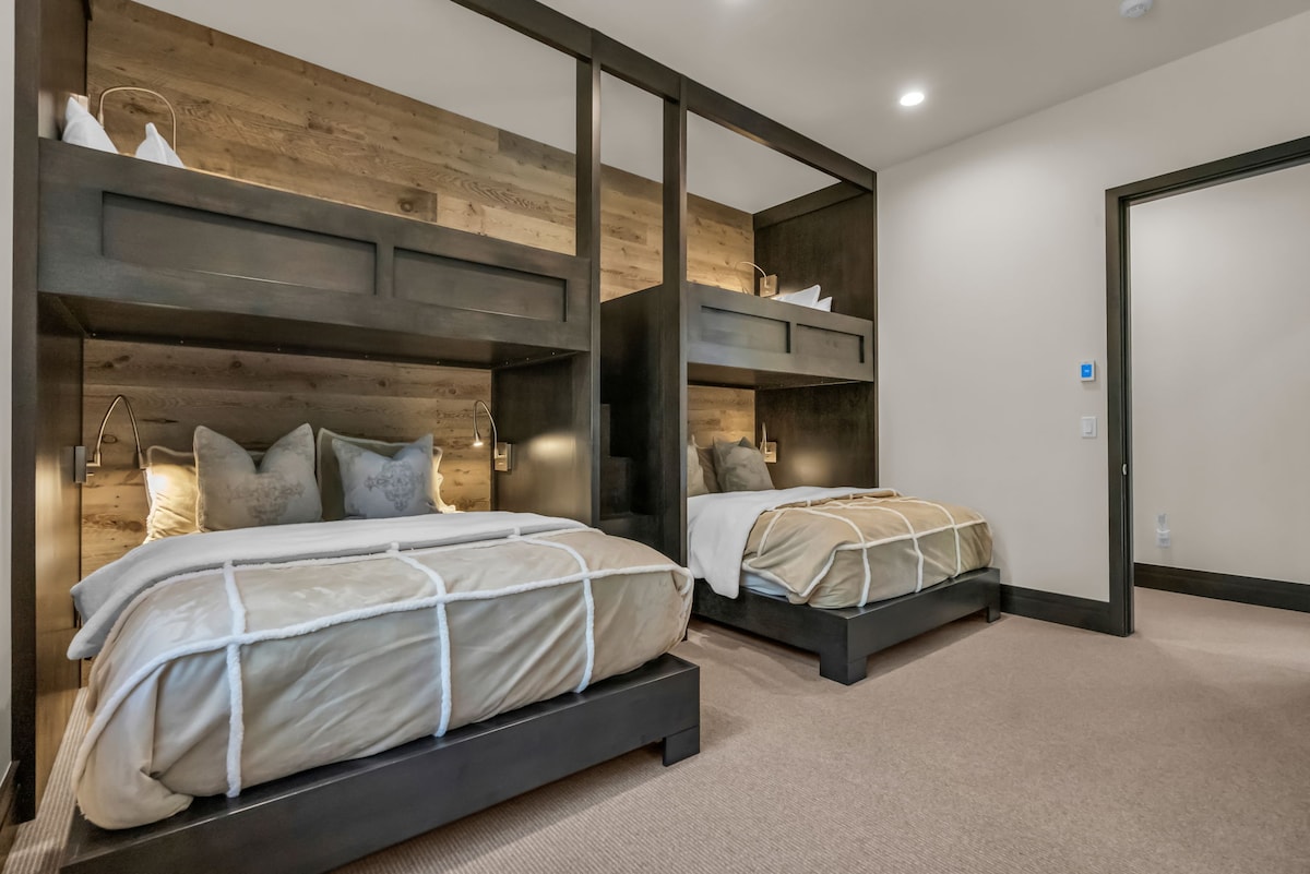 Bedroom with Built-in Bunk Beds