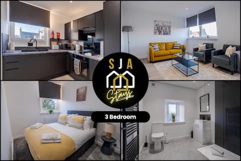 Holburn Residence - SJA Stays - Modern 3 Bed