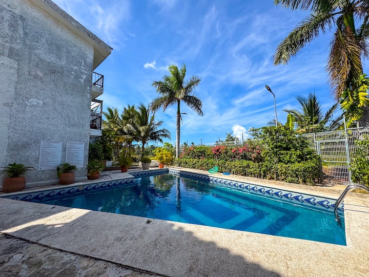 Casa Con Alberca Y A 5 Minutos De La Playa, 2 Hab. - Cancún
