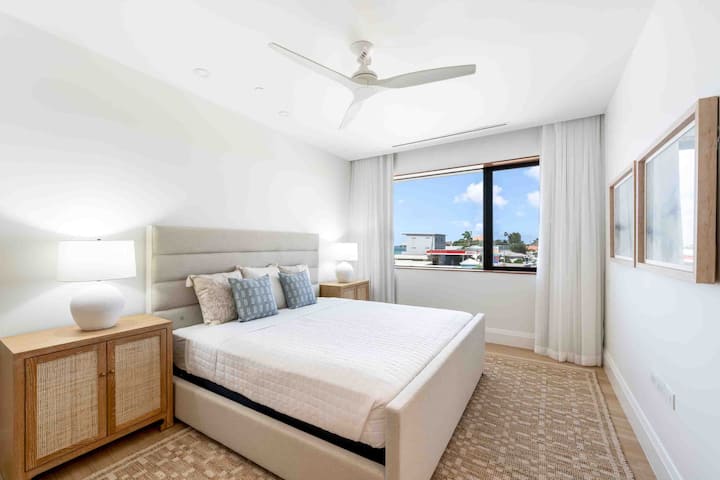 Bedroom 2 with king bed.