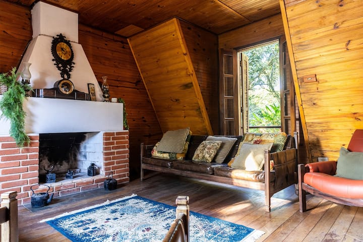 Nature Retreat With Pool, Fireplace & Bbq - Arujá