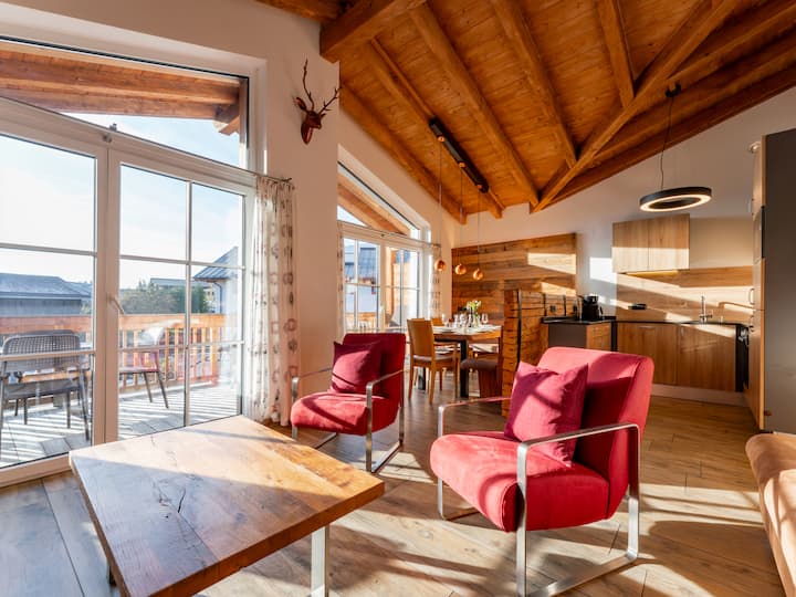 Apartment with shared sauna and fitness