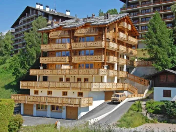 Appartement Spacieux Avec Terrasse - Ovronnaz