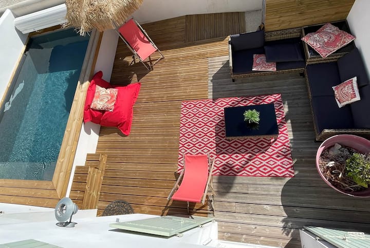 La Couardaise Maison Avec Piscine Et Proche Mer - Île de Ré