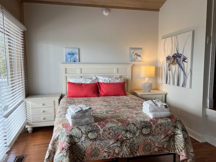 Dhoma "Ocean South Queen" në katin e parë