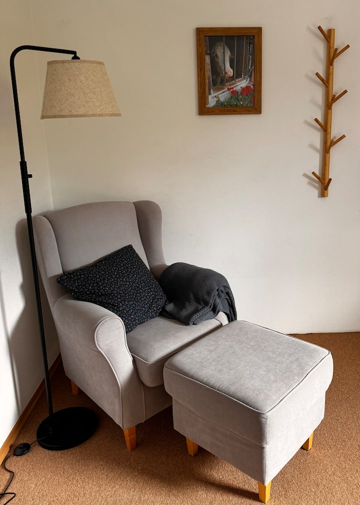 Ferienwohnung Gretel, 38 M², 1-2 Pers. 1sz, Balkon - Untersberg