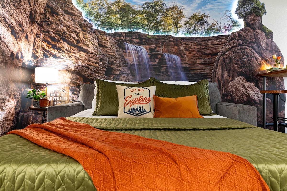 Trebate više prostora za spavanje? Prije nego što izađete i istražite Branson, izvadite kauč za još jedan krevet kako biste se odmorili.