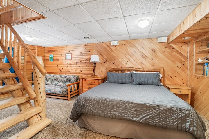 Nederste etage - seng 1 kingsize-seng