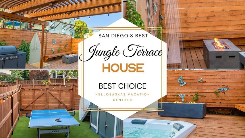 NearBalboaPark|Spacious4BR | New HotTubwithPatio