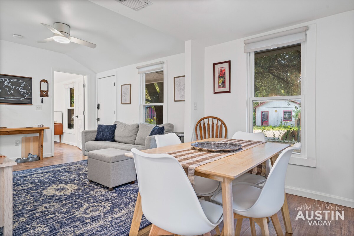 Near E. Austin w/ Parking | Dog-Friendly Bungalow
