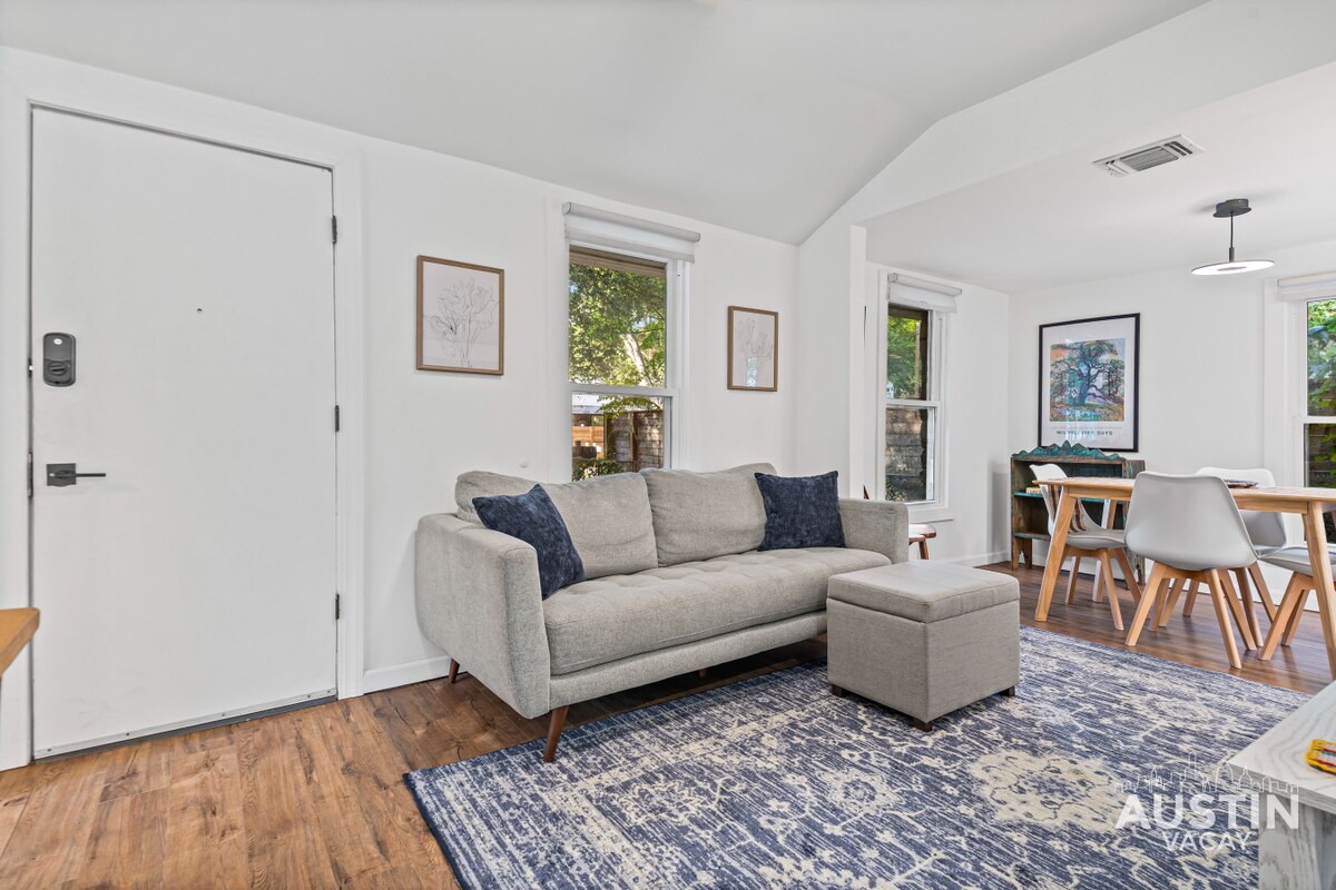 Near E. Austin w/ Parking | Dog-Friendly Bungalow
