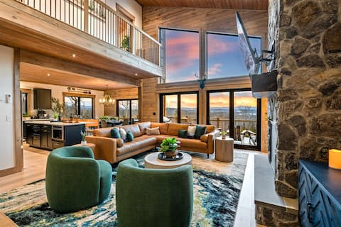 Popular Airbnb listing: Epic Views, 9Mi SR, GameRm in Bethel / Sunday River