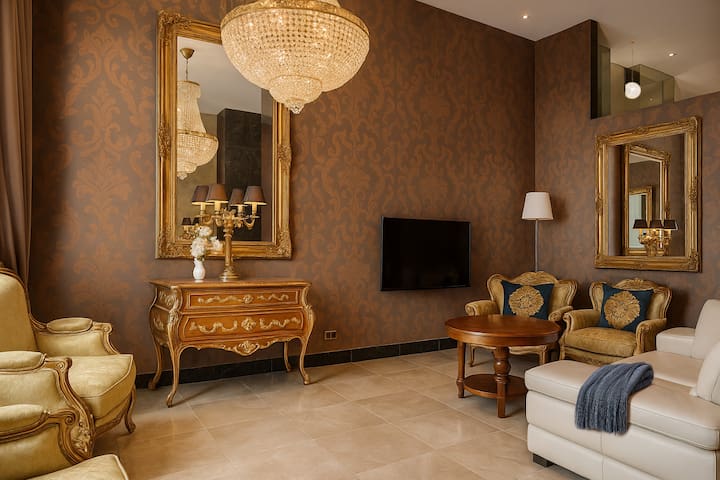 Lux List | Elegant 2BR Mansion with Free Parking