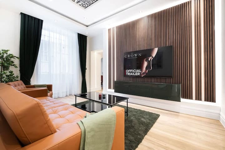 Modern 2BR w/ Air Con | Harley Street, Marylebone