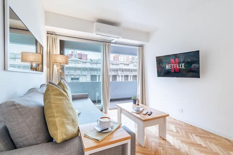 Propiedad de Airbnb exitosa: Comfortable and cozy apartment on Avenida Callao en Comuna 3