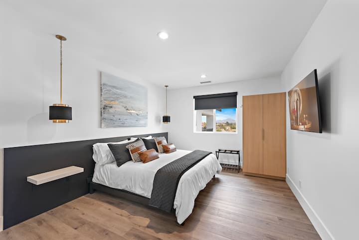 Dormitorio 4: 1 cama tamaño king.