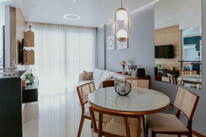 Cozy Apartment On Costa Beach - Vila Velha