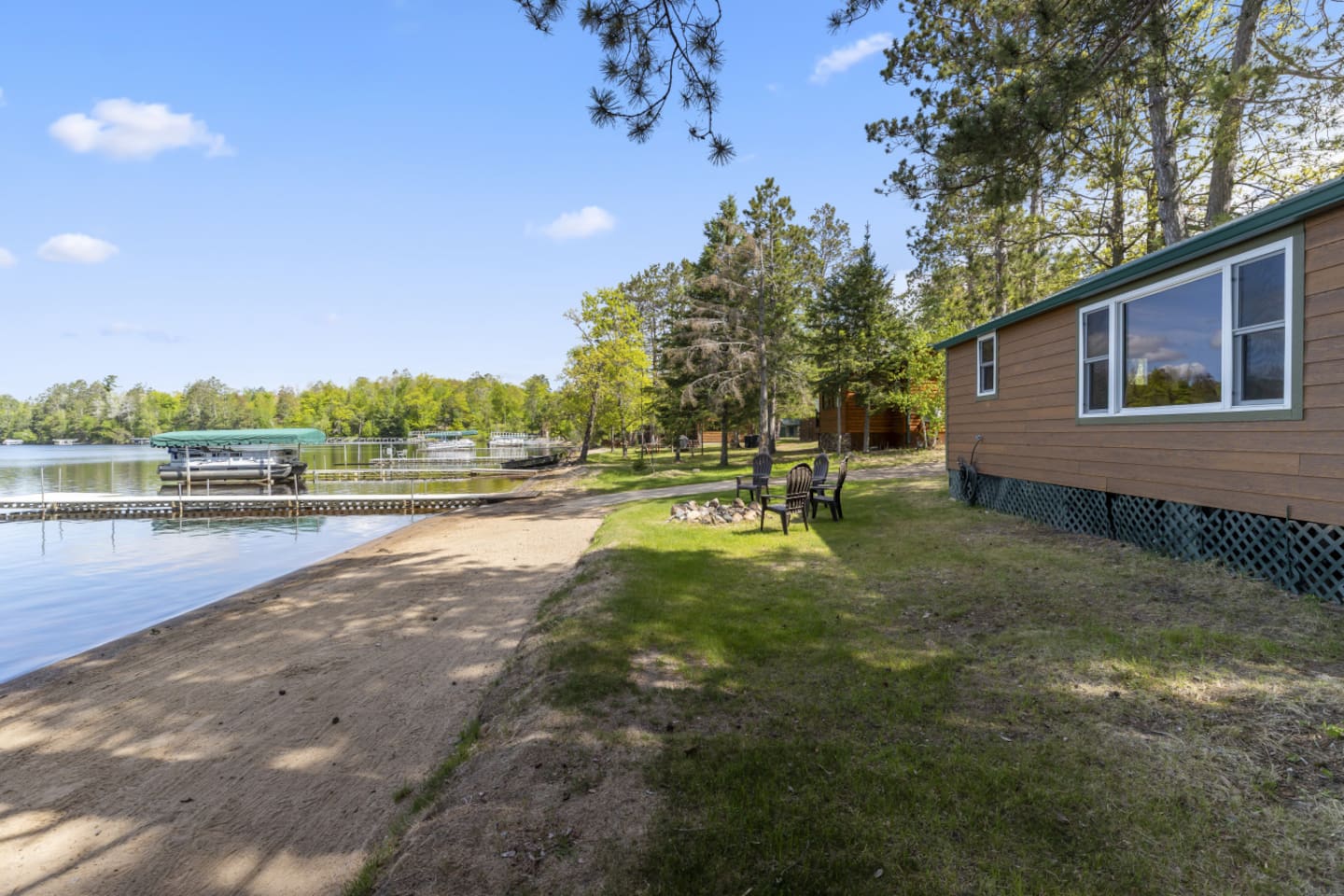 Shared Beach and Cottage Only Firepit