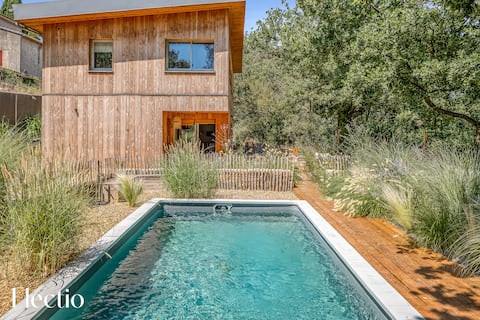 Cabane d Ismou I Pool Wood Design