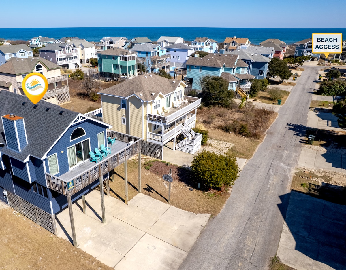 Family Tides :Beach, Pets, Hot Tub & Game Room