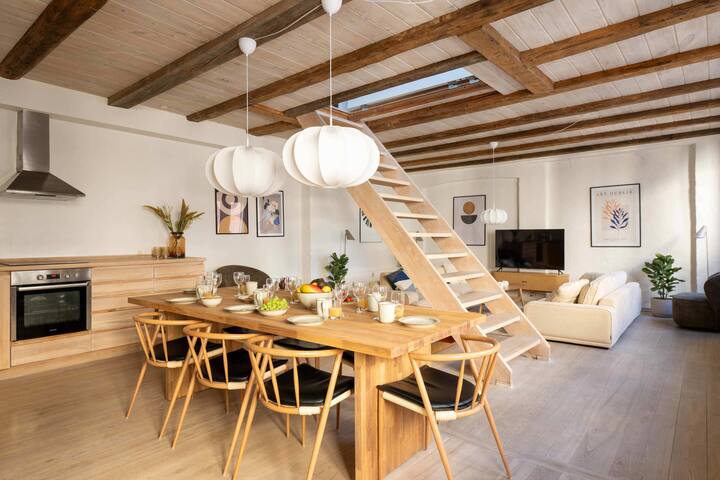 Stylish Duplex Apartment in Copenhagen N