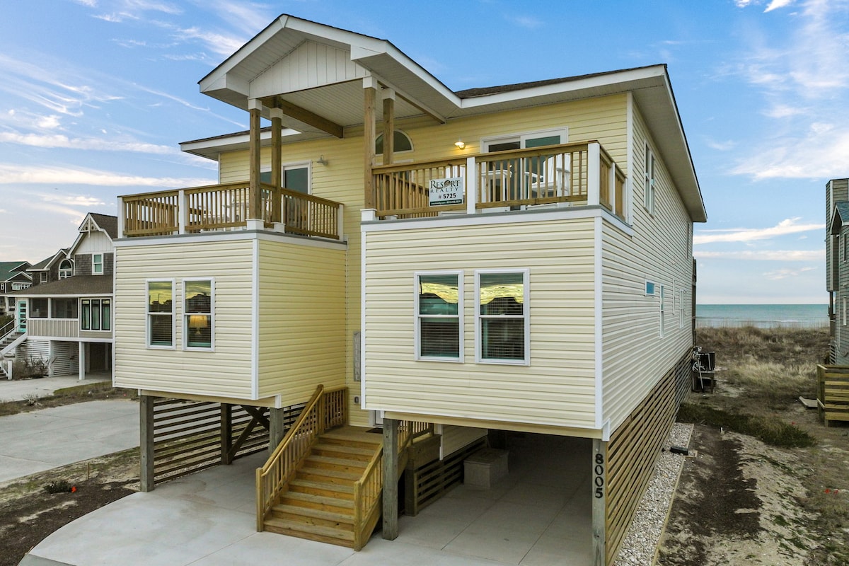 Nags Head Oceanfront | Pool & Game Room