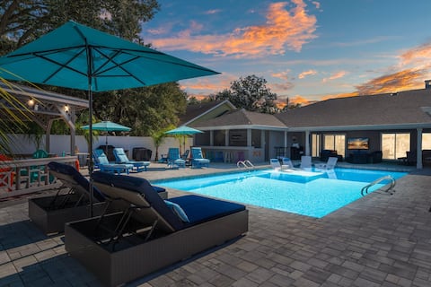 Stunning Beach Home | Backyard Oasis, Heated Pool