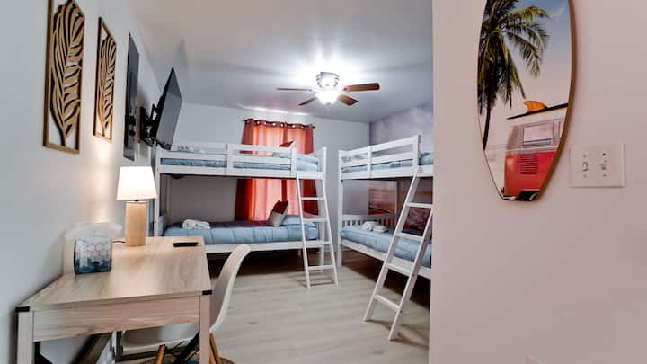 Camas literas del tercer dormitorio