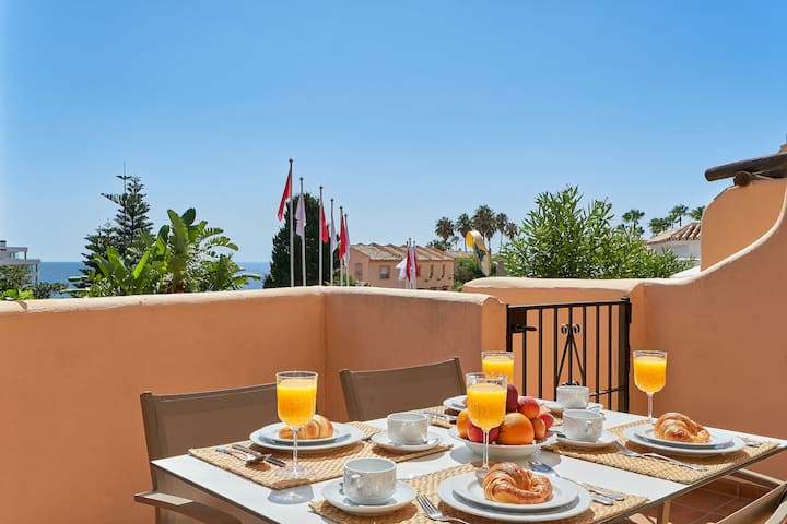 Marina Duplex Vistas Al Mar, Piscinas, Playa Cerca - コスタ・デル・ソル