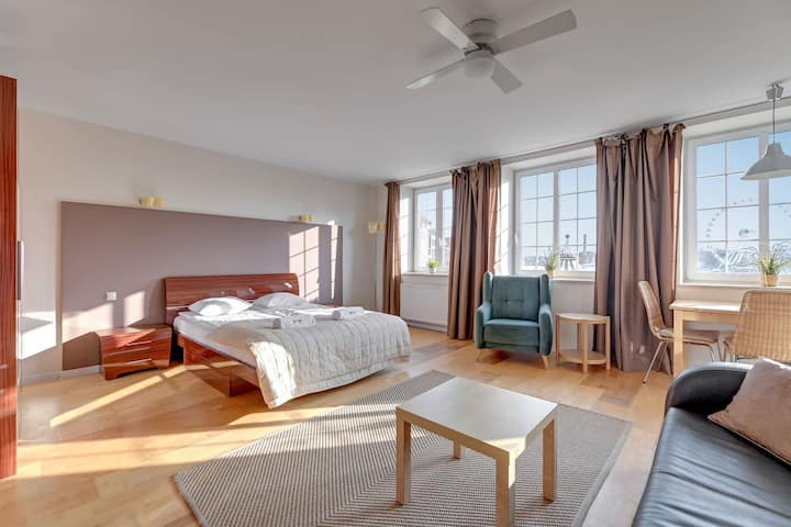 Targ Rybny 6c | Cosy Studio | River View - Gdańsk