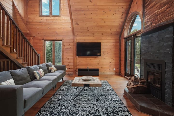 Chalet Bonheur | Spa | Bois Rond - Laurentides