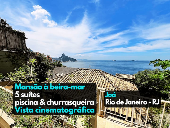 Mega Casa 5 Suítes Jacuzzi Piscina Joá Barra - Jac - Rio de Janeiro