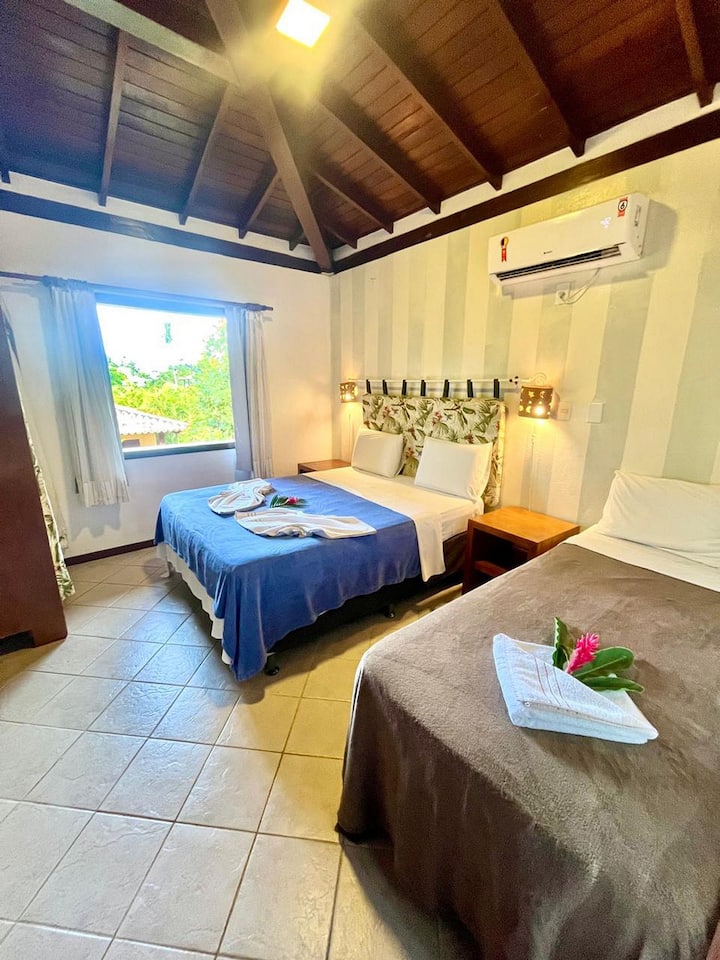 房间，花园景观