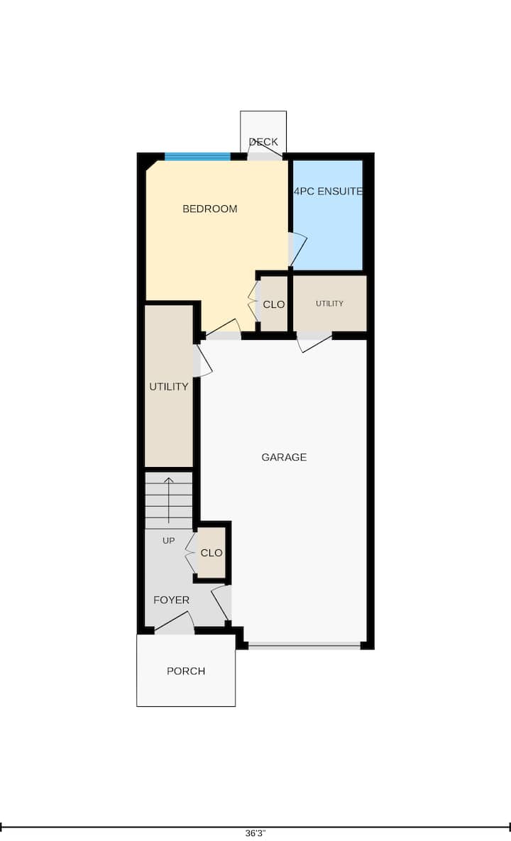 Modern Elegance & Comfort – 3br + 3 Ensuites, Ac - 캘거리
