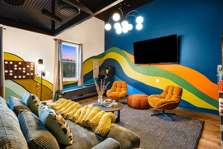 Izvucite kauč i skee-ball 