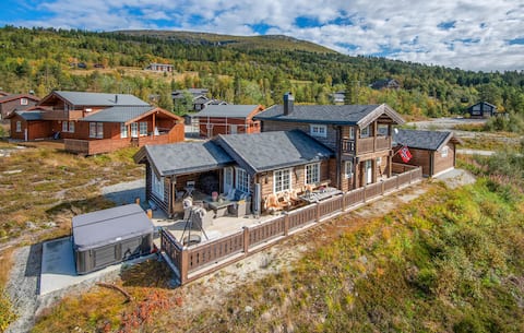 Amazing home in Lesjaskog with WiFi