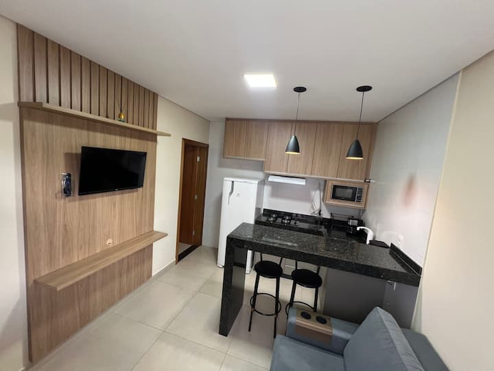 Aconchegante Studio De 1 Quarto Em Araxá Ap03 - Araxá