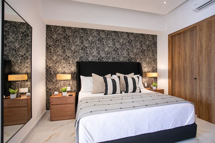 Enjoy a comfortable night sleep in this completely closed off private bedroom suite with ensuite bath and large walk-in closet. And the most comfortable bed!