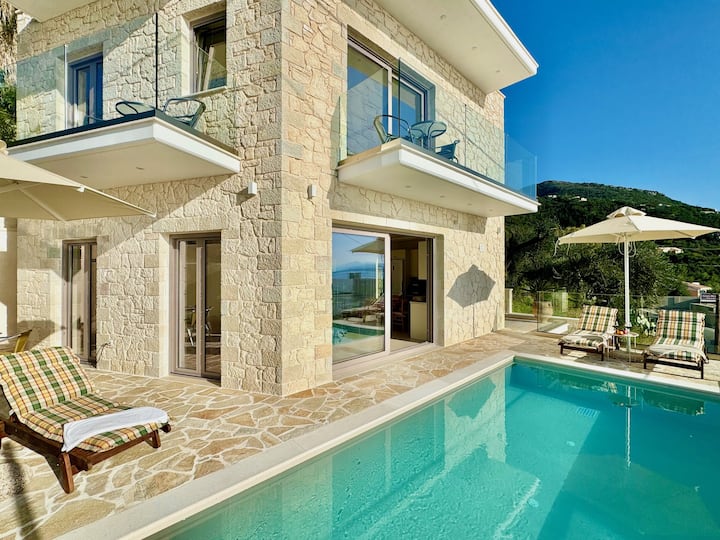Beach Villa Smile With Private Pool - Corfu