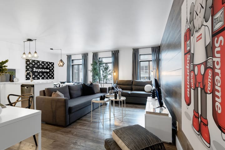 LiV MTL Urban-2 Spacious 2BR Deluxe Downtown MTL