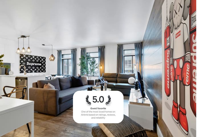 LiV MTL Urban-2 | Spacious 2BR Deluxe Downtown MTL